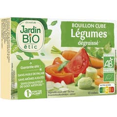 Jardin Bio Cubito Verduras Bajo Grasa Sin Aceite Bio 10x9g