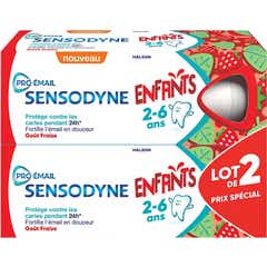 Sensodyne Pack Pro-Email Dentifricio Bambini 2-6 Anni 2x50 ml