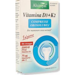 Alsiroyal Vitamina D3+K2 30comp