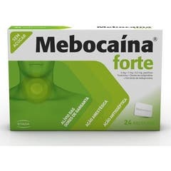 Stada Mebocaína Forte 4mg + 1mg + 0.2mg 24 Pastilhas