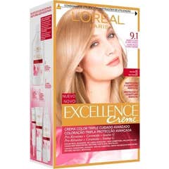 L'Oréal Excellence Creme Tinte N91 Rubio Claro Claro Ceniza 1ud