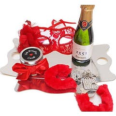 Inedit Erotic Kit Red Venetian Mask