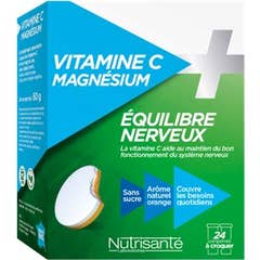 Nutrisanté Vit C + Magnesio 24comp Nutrisanté Vit C + Magnesio 24comp