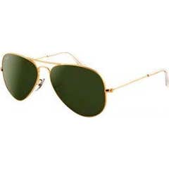 Ray-Ban Aviator Classic Verde Clásica G-15 58mm lente
