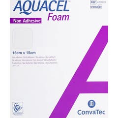 Convatec Apósito Estéril Aquacel Foam N/A 15 x 15 cm 3 uds