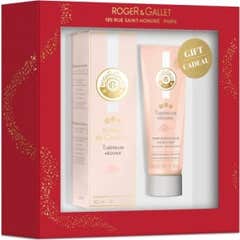 Roger & Gallet Coffret Tubéreuse Hédonie Extrait de Cologne 30ml + Parfum de Douche 50ml