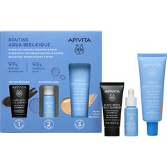 Apivita Pack Routine Aqua Beelicious Hydrating Coverage & SPF30