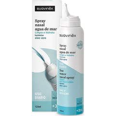 Suavinex Spray Nasal Isotónico Aloe Vera +3M 120 ml