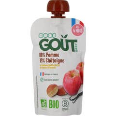 Good Goût Baby Manzana y Castaña Bio +4M 120 g