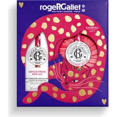 Roger & Gallet Wellbeing Fragrance Gift Set Ginger Rouge 30ml and Soap 100g