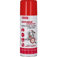 Beaphar Automatisk Insektdræber Diffuser Habitat + Geraniol 200 ml