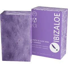Ibizaloe Jabón Aloe Vera + Lavanda 100g