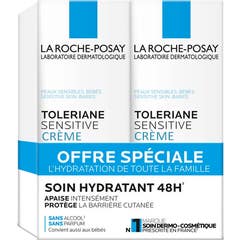 La Roche-Posay Tolériane Sensitive Cream 2x40 ml