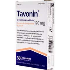 Tavonin 120mg 30 comprimidos recubiertos