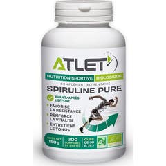 Atlet Spirulina Pure Organic 300 Tablets