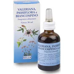 Sella Valeriana Passiflora Biancospino Gocce 30ml