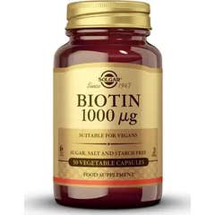 Solgar Biotin 1000mcg (Vitamin B8) 50 vegetal capsules Solgar Biotin 1000mcg (Vitamin B8) 50 vegetal capsules