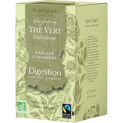 Plantasia Té Verde Digestión Bio 18uds