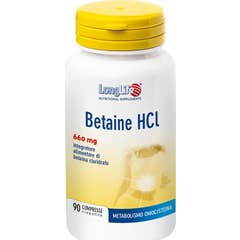 LongLife Betaína Hcl 90comp