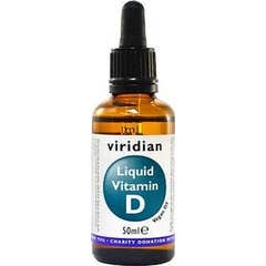 Viridian Vitamina D3 Liquida Vegana 2000iu 50ml