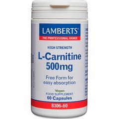 Lamberts L-Carnitin 500 Mg 60 Kapseln