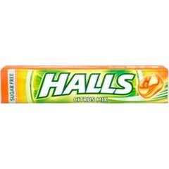 Halls Caramelos Cítricos Mix Sin Azúcar 32g