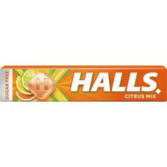 Halls Zitrus Mix Bonbons ohne Zucker 32g