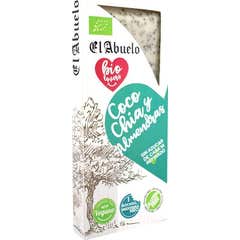 El Abuelo Biolover Turron Coco Chia Almendras 200g