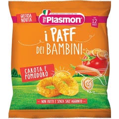 Plasmon Dry Snack Paff Zanahoria y Tomate 15 g