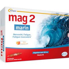 Mag 2 Marino Magnesio + Vitamina B6 Solución Bevible 30 ampollas x 10ml