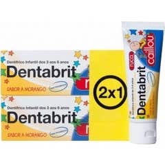 Dentabrit Junior pasta dental +3 años 50ml+50ml