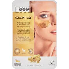 Iroha Pack Patches Extra Firmness Gold 2 stk