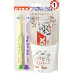 Elmex Kit Dentaire Enfant Mes Premières Dents