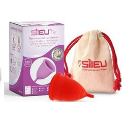 Sileu Cup Rose Red Standard Size S 1pc