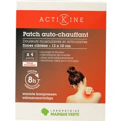 Parche autocalentable Actikine 13x10 cm 4u