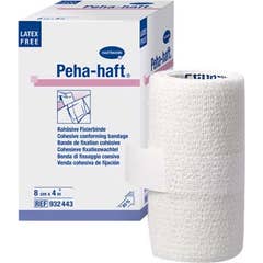 Hartmann Pehahaft® elastisch samenhangend verband 4MX8CM 1ud