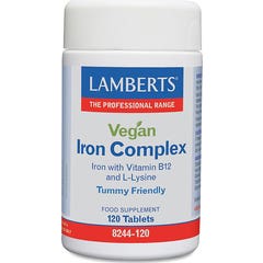 Lamberts Complejo De Hierro Vegano 120 Tabs Lamberts,