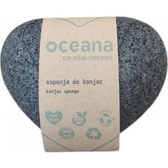 Oceana Esponja Corazón Konjac Eco Vegano 1ud