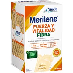 Fibra Meritene Fibra Vaniglia Aromatizzata Fibra Shakes 14 bustine