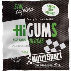 Nutrisport Higums Caffeine Free Red Berries 20 Envelopes