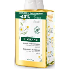 Klorane Champu Camomilla 2X400ml