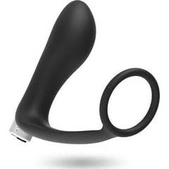 Addicted Toys Rechargeable Prostatic Vibrator Black 1pc