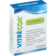 Vitrecor Suplemento alimenticio Mantenimiento de la caja de visión de 30 glóbulos