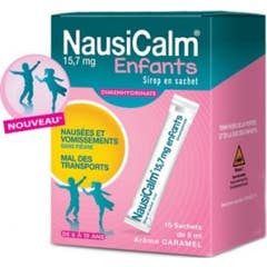 Nausicalm Kinderen 15,7 Mg Siroop voor een enkele dosis Doos met 15 enveloppen