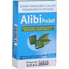 Alibi Pocket Pastillas para Chupar sin Azúcar 12 Tabletas