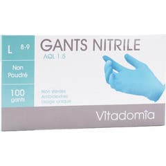 Vitadomia Nitrilo Glove Tl 8-9 Bt 100uts