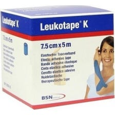 Leukotape K 5 m X 7.5 cm bleu