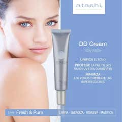 Atashii® fresh&pure DD stay matte cream medium shade 40ml