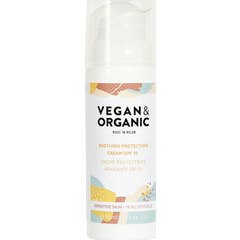 Vegan & Organic Soothing Crema Protectora SPF10 Sensitive 50 ml