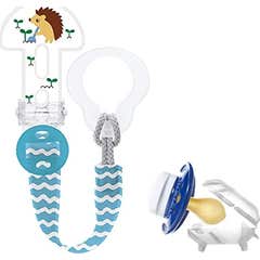 Mam Clip&Cover Neutral Baby Bottle Chain 1 Unità